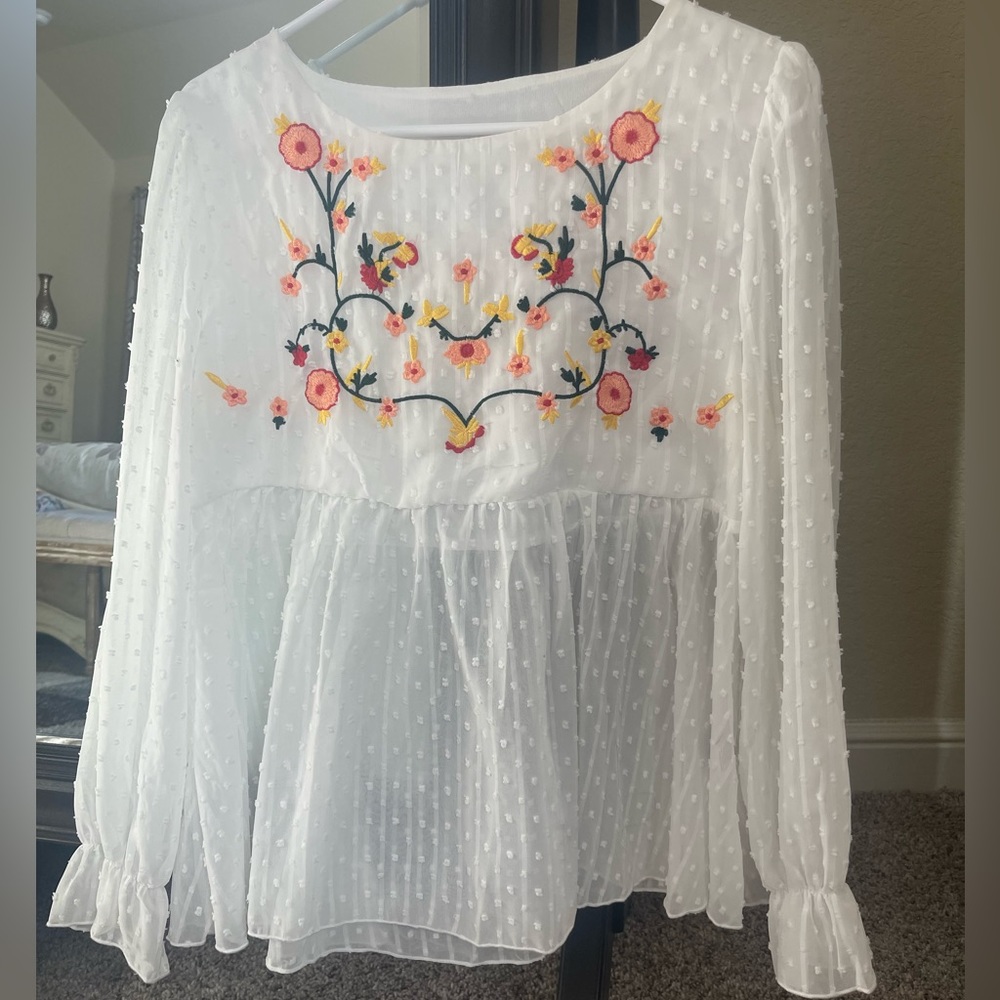White blouse